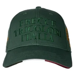 Geborduurde Tricolor Pijlen Pet Groen