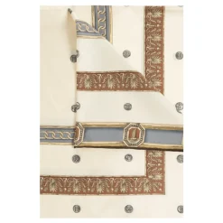 Gedrukte Zijden Twill Sjaal 90 cm
