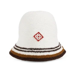 Gehaakte bucket hat