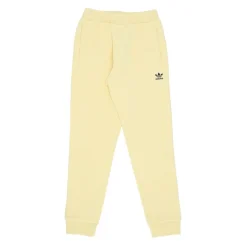 Gele Fleece Joggingbroek met Elastische Taille