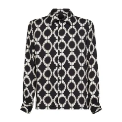 Geometric-Print Shirt