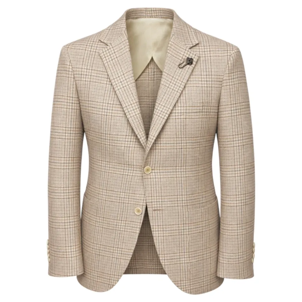 Geruite Blazer