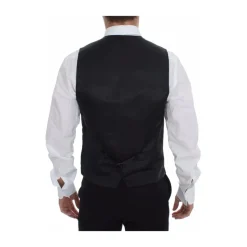 Gestreepte Grijze Vest MainLine Collectie