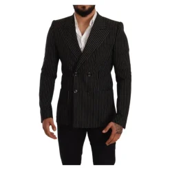Gestreepte Peak Revers Blazer