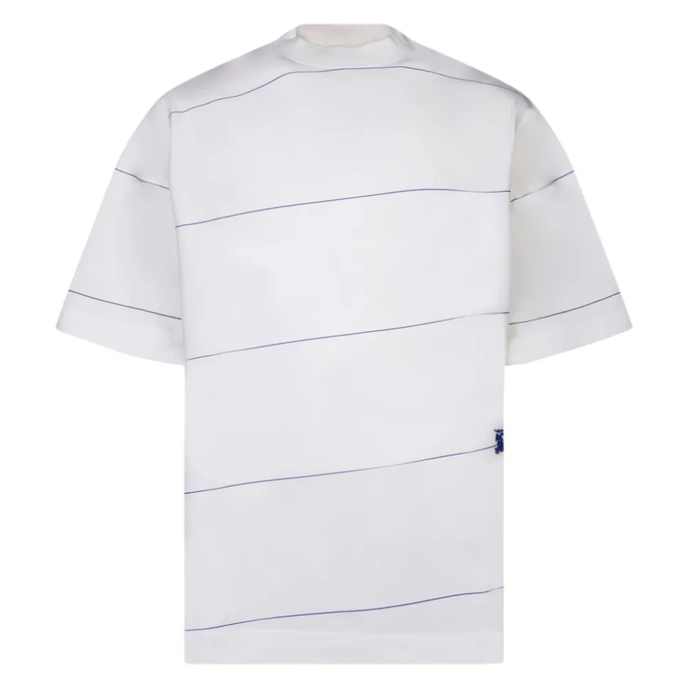 Gestreept katoenen T-shirt