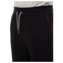 Gestructureerde katoenen tracksuit met logodetail