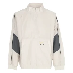 Geweven Tracksuit Jas Lt Orewood Brn