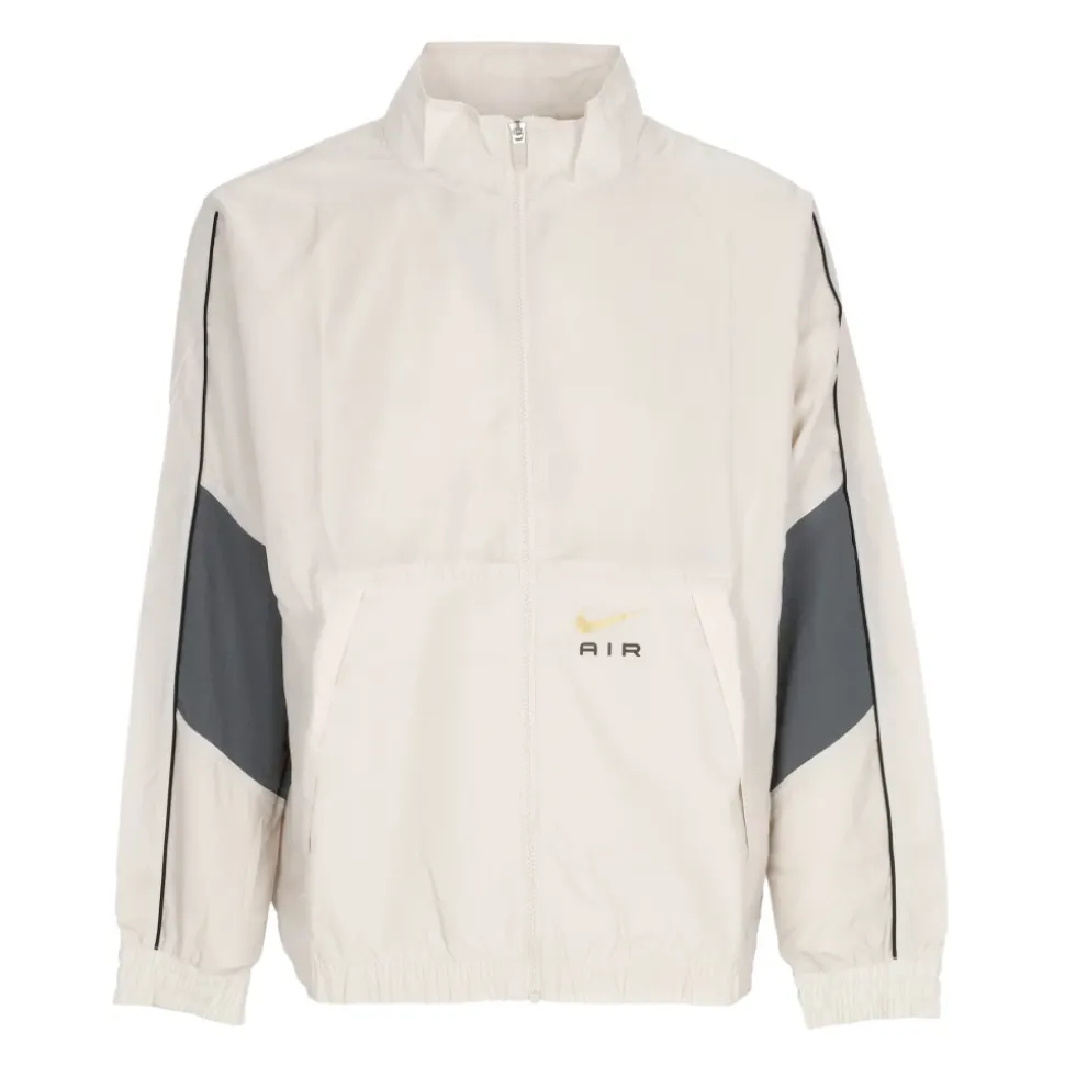 Geweven Tracksuit Jas Lt Orewood Brn