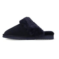 Gezellige Flurry Pantoffels in Donkerblauw