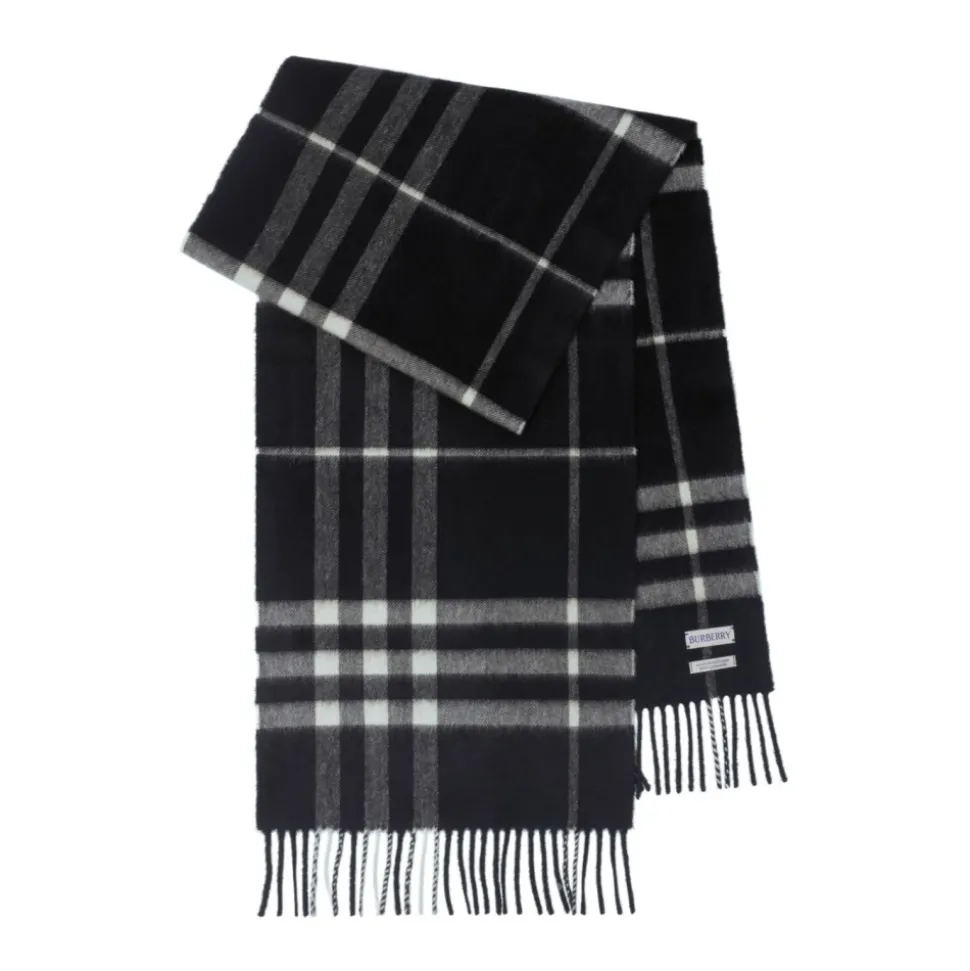 Giant Check Cashmere Sjaal