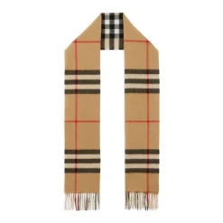 Giant Check Cashmere Sjaal