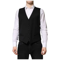Gilet met enkele rij knopen