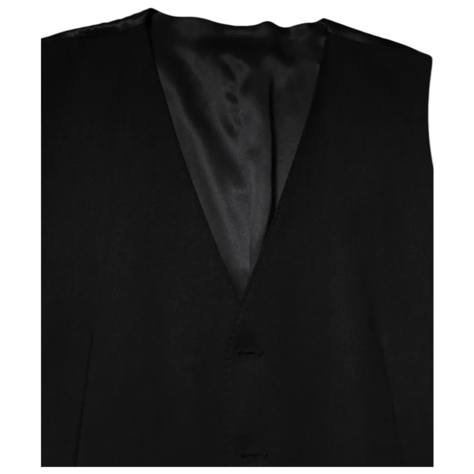 Gilet met enkele rij knopen