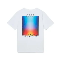 Gradient Casa Logo T-Shirt Wit