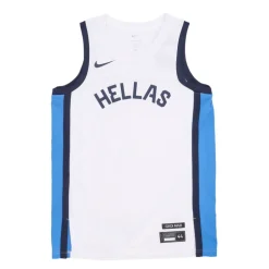 Griekenland Basketbal Tanktop Wit/Blauw