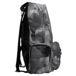 Grijze Camouflage Logo Plaque Rugzak Tas