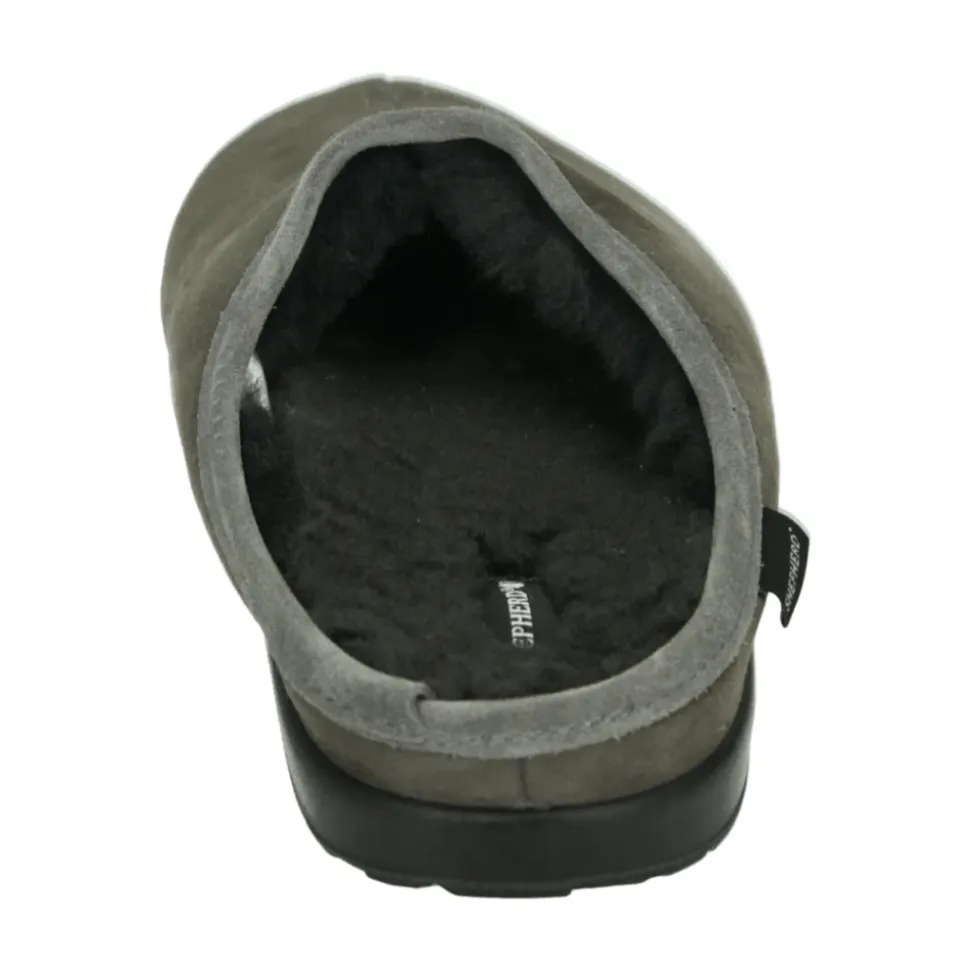 Grijze Suède Pantoffels LUDVIG Model