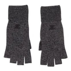 Grijze Wol Unisex Fingerloze Handschoenen