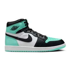 Groene Gloed Retro Hoge Sneakers