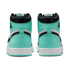 Groene Gloed Retro Hoge Sneakers