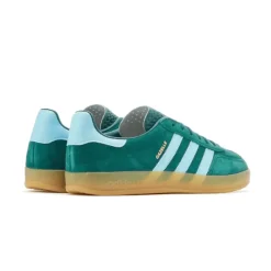 Groene Indoor Gazelle Sneakers Stijlvol Klassiek