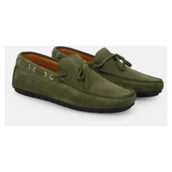 Groene Mocassins voor de Zomer