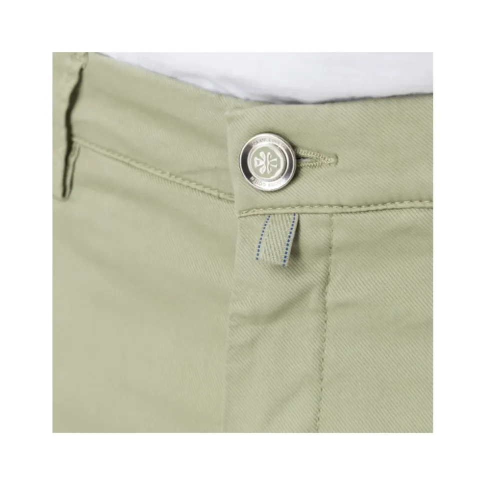Groene chino broek BOBBY stijl