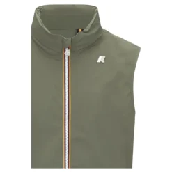 Groene Stretch Nylon Jersey Jas