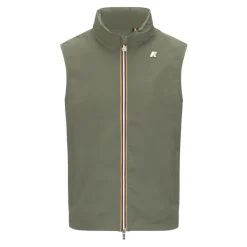 Groene Stretch Nylon Jersey Jas