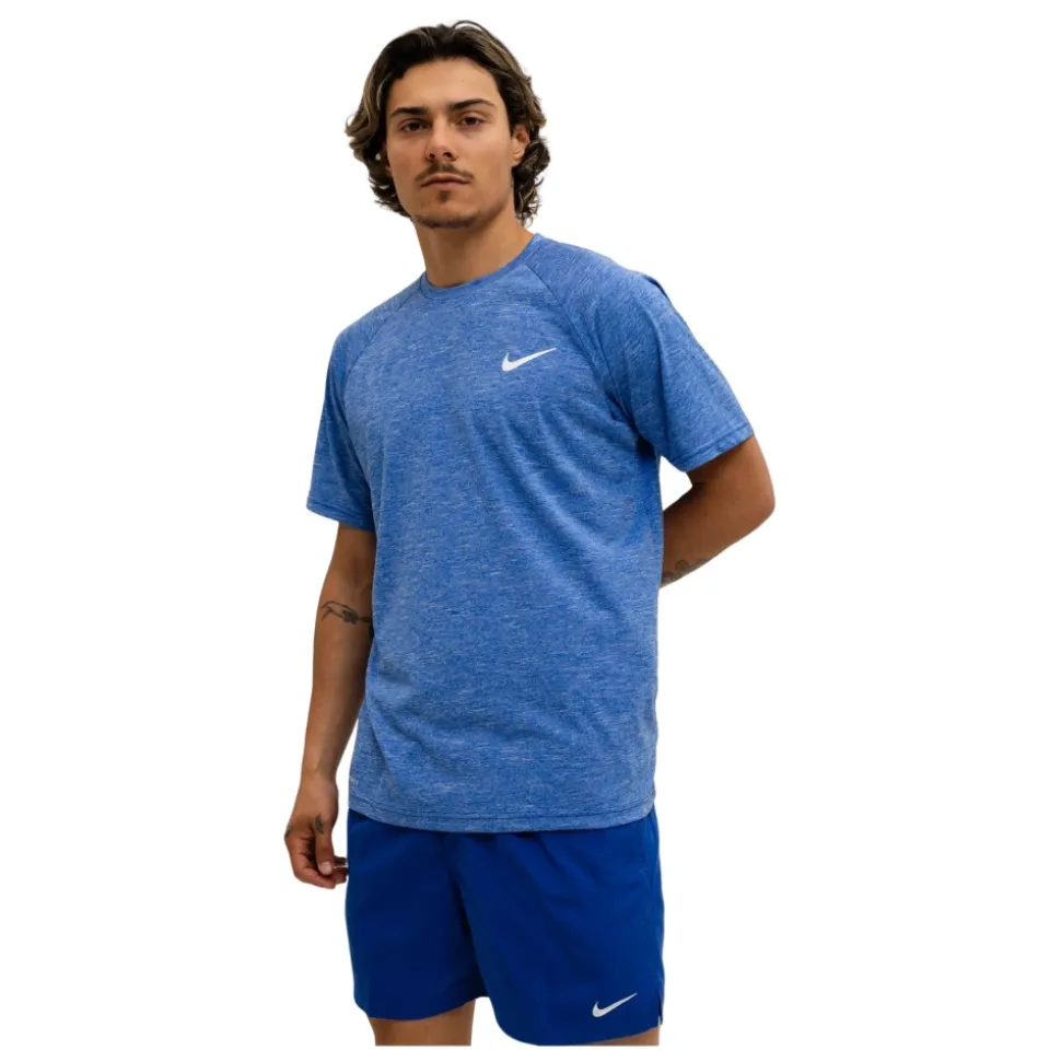 Heather Trainings T-shirt & Essentiële Zwemshort Set