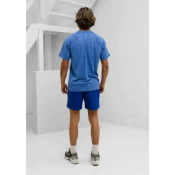 Heather Trainings T-shirt & Essentiële Zwemshort Set