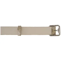 Heren Ruit Leren Riem