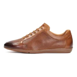 Heren suède casual schoenen met een gelaagd bovenwerk