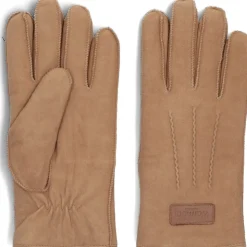 Heren Suède Handschoenen met Merinowol Voering