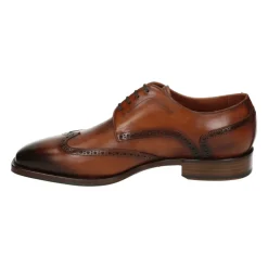 Heren Business Lage Schoenen Cognac