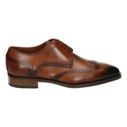 Heren Business Lage Schoenen Cognac