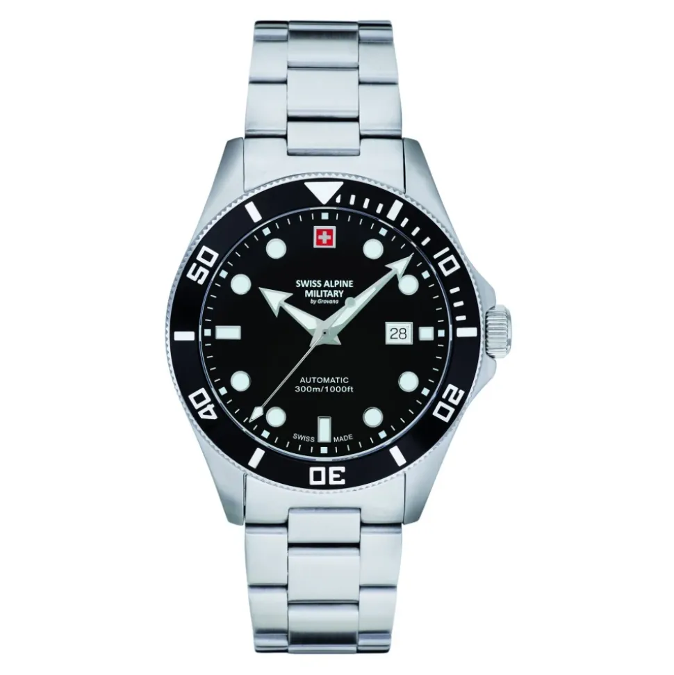 Herenhorloge 7095.2137 Datumvenster Armband Roestvrij Staal