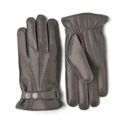 Heren Leren Winterhandschoenen met Wol
