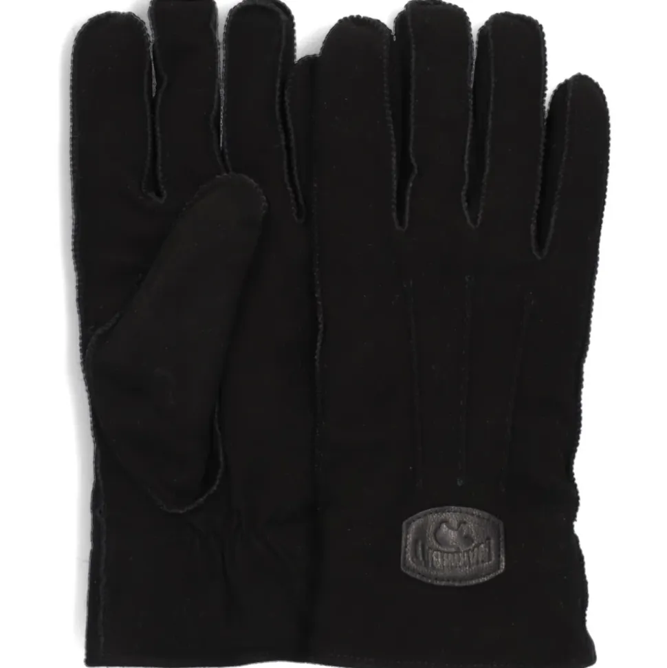 Heren Suède Handschoenen met Merinowol Voering