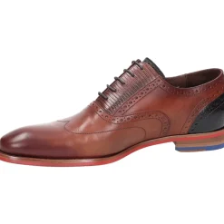 Heren Zakelijke Lage Schoenen Cognac