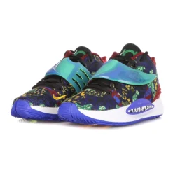 Hoge Basketbalschoen Saffier/Meloen Blauw