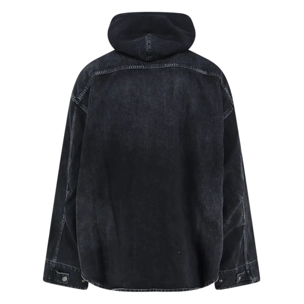 Hooded Denim Jacket