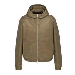 Hooded Jacket met Geborduurd Logo