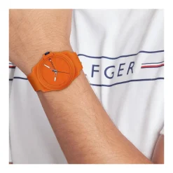 Horloge met siliconen band