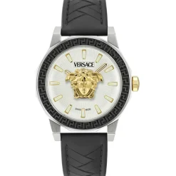 Horloge Unisex Medusa Deco Gent VE9I00124 Zilver/Zwart