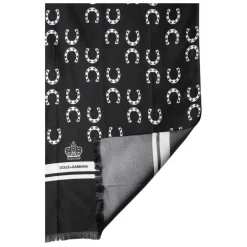 Horseshoe Silk Neck Foulard