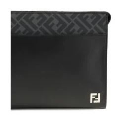 Iconische Monogram Leren Pouch