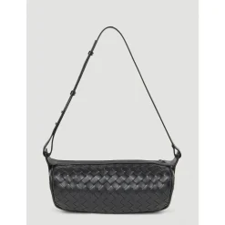 Intrecciato Crossbody Tas met Toprits
