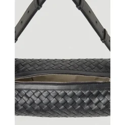 Intrecciato Crossbody Tas met Toprits