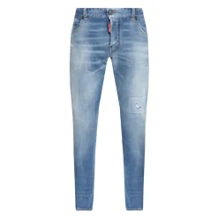 Italiaanse Jeansbroek Gemaakt in Italië